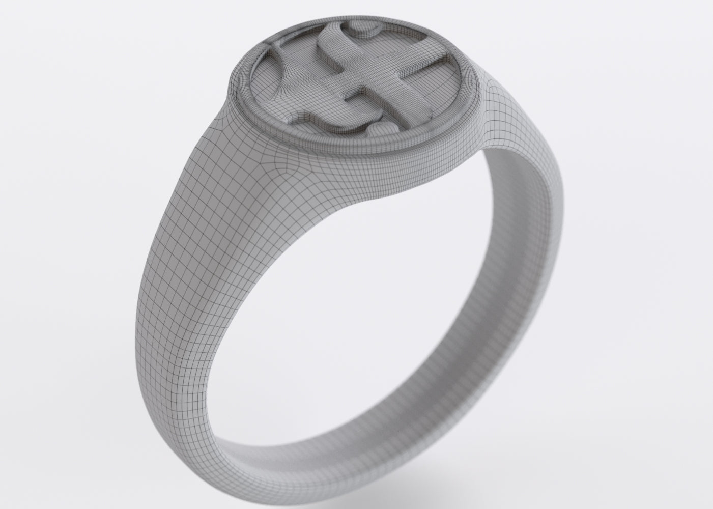 Gucci ring men 3D model 3D printable